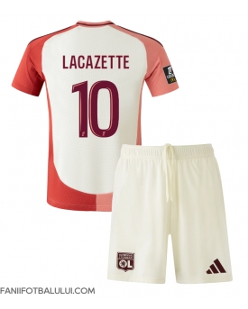 Olympique Lyonnais Alexandre Lacazette #10 Echipament de Fotbal Replică 2024-25 Copii Treilea (+ Șorturi)